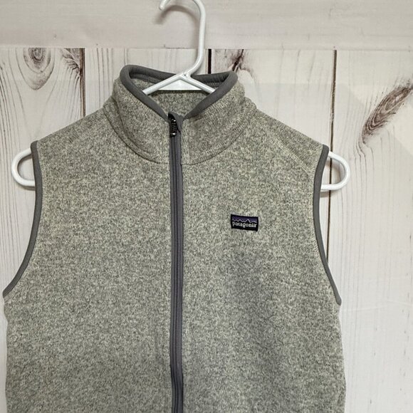 Patagonia Better Sweater® Vest Medium Birch White (Heather Gray) EUC - Picture 2 of 9